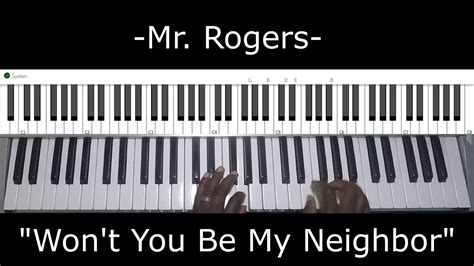 Mr. Rogers Neighborhood Theme Song (Not a Tutorial) - YouTube