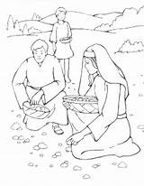 Coloring Manna gathering – Union Presbyterian Church Of Los Altos sketch template