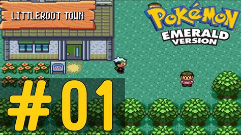 Pokemon Emerald Walkthrough Part #1 - The Beginning - YouTube