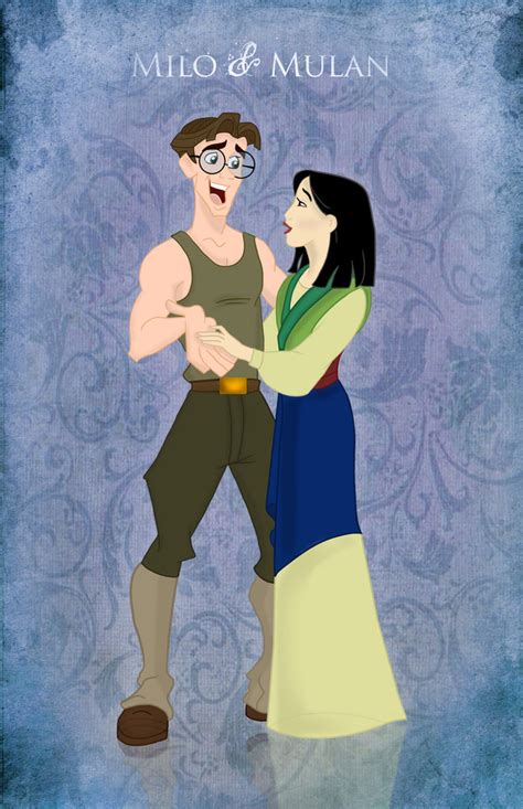 mulan and milo - disney crossover Fan Art (23733664) - Fanpop