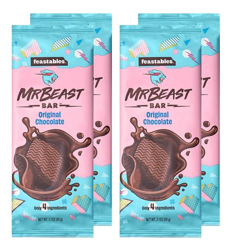 Organic MrBeast Chocolate Bars - Made with Fine New Zealand | Ubuy