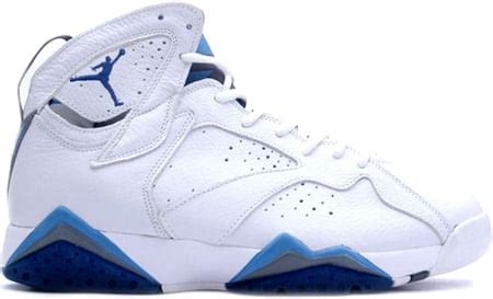 Air Jordan 7 (VII) Retro White / French Blue - Flint Grey | SneakerFiles