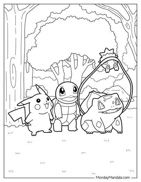 20 Bulbasaur Coloring Pages (Free PDF Printables)