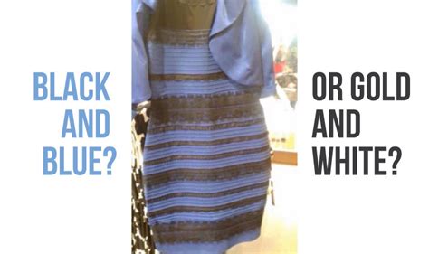 Dress Black and Blue or White and Gold Explanation - Stephens Affirse