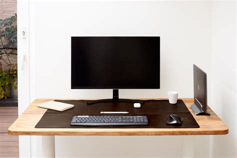 Desk Pad Custom Size Organizer Blotter · Brown by Capra Leather