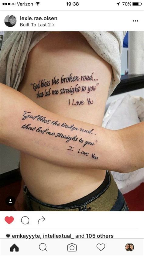 True Love . True Statement. Love will prevail. #creative_couple_tattoo | Marriage tattoos, Cute ...