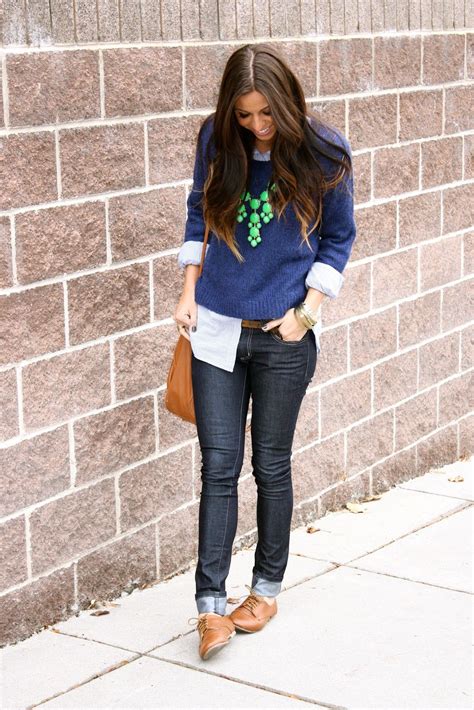 xoxo cleverly, yours | Fashion, How to wear oxfords, Fall outfits