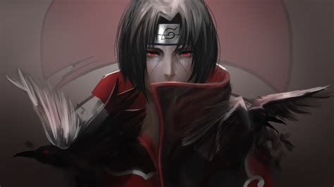 Red Eyes Itachi Uchiha Naruto 4K HD Naruto Wallpapers | HD Wallpapers ...