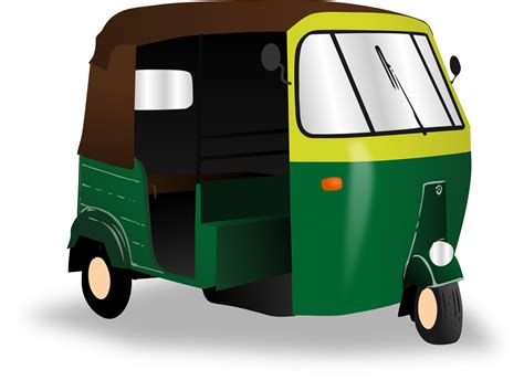 Auto Rickshaw PNG Images Transparent Free Download | PNGMart.com