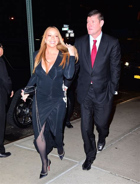 MARIAH CAREY and James Packer Out in New York 01/21/2016 - HawtCelebs