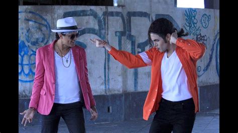 Bruno Mars Dancing with Michael Jackson? Impersonators - YouTube ...