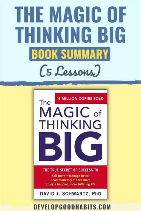 The Magic of Thinking Big Book Summary (5 Lessons)