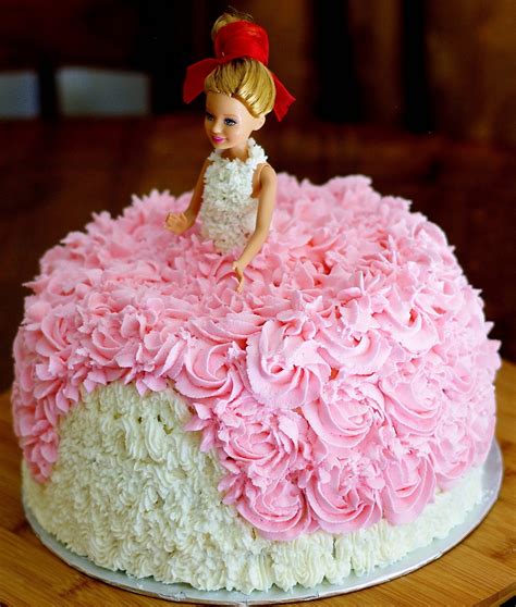 Sage Trifle: Barbie Birthday Cake