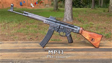 Shooting the MP43 in 7.92×33mm Kurz - YouTube