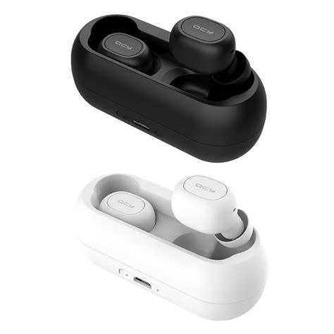 Best QCY T1C Bluetooth 5.0 TWS Earbuds True Wireless Headphones with white Sale Online Shopping ...