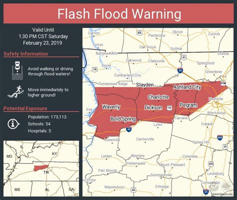 Tennessee Flooding: Flood Map, Photos and Warnings