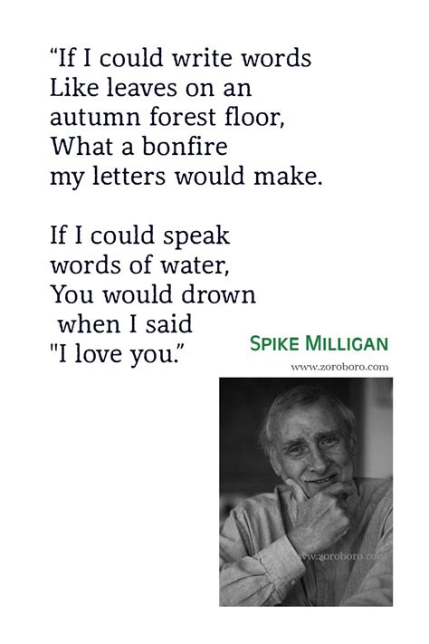 Spike Milligan Quotes, Spike Milligan Poems, Spike Milligan Funny Quotes, Spike Milligan Poetry ...