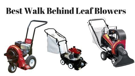 5 Best Walk Behind Leaf Blowers: Compare, Buy & Save (2018) | Heavy.com