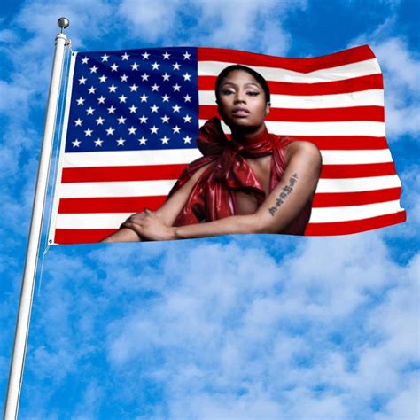 Nicki Minaj Flag Banner