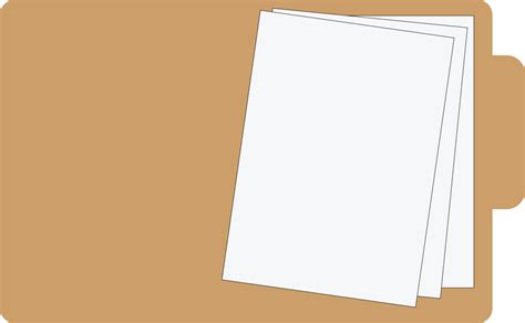 Open file folder with documents on white background. older with documents sign. flat style ...