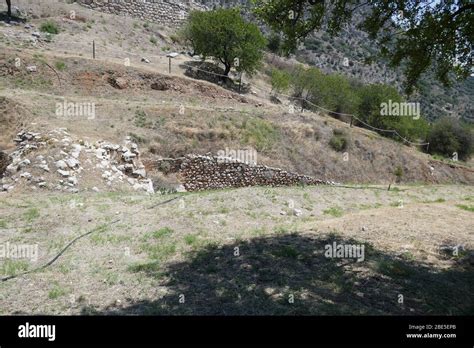 Mycenae Archaeological Site Stock Photo - Alamy