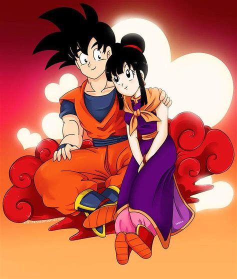 Goku And Chichi, Cute Goku and Chichi HD phone wallpaper | Pxfuel