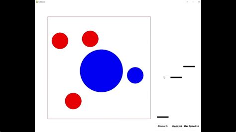 Elastic Collision Simulation in Python - YouTube