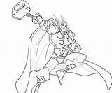 Free Printable Thor Coloring Pages For Kids sketch template