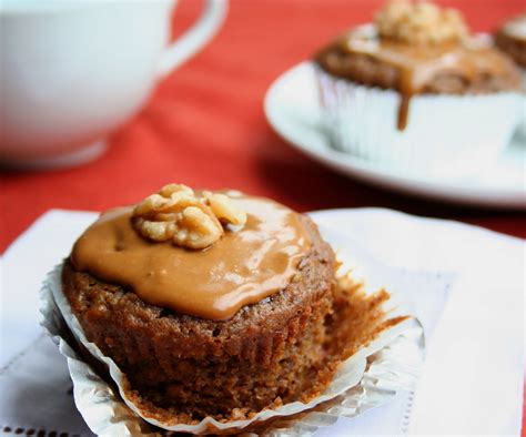 Coffee Walnut Muffins with Coffee Glaze (Low Carb and Gluten Free) | All Day I Dream About Food