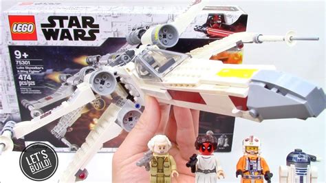 LEGO Star Wars: Luke Skywalker’s X-Wing Fighter - Let's Build! - YouTube