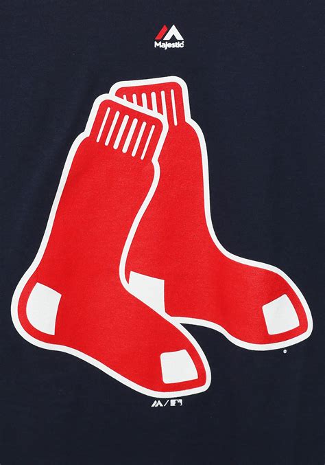 Boston Red Sox Official Logo Mens T-Shirt