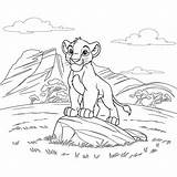 The Lion King Cartoon coloring Page  Download Print Or Color Online sketch template