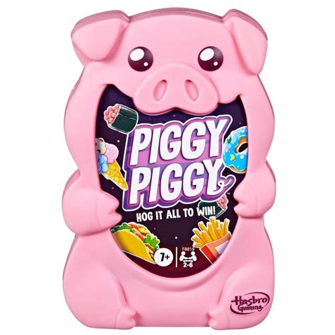 Piggy Piggy Game, Fun Family Card Games for 2 to 6 Players, Ages 7+ Board Game Instructions ...