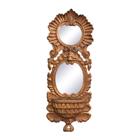 Chapman Hand-Carved Mirror on Chairish.com | Mirror, Mirror wall, Mirror table