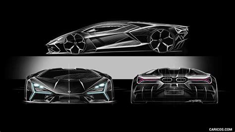 Lamborghini Revuelto | 2024MY | Design Sketch