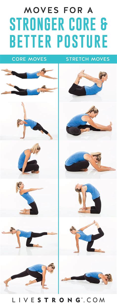 12 Moves For a Stronger Core Yoga Fitness, Sport Fitness, Fitness Diet ...