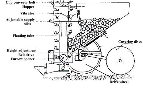 Marathon (F) conventional potato planter. | Download Scientific Diagram