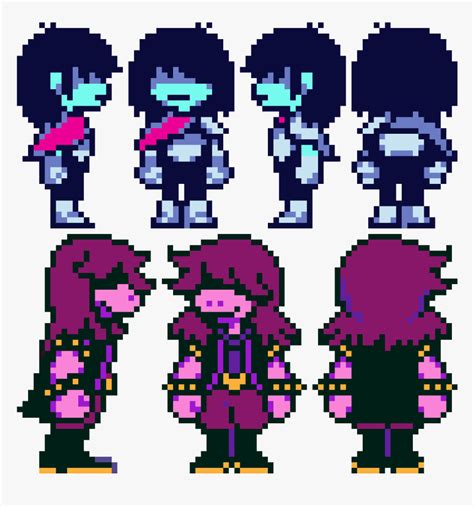 Kris 360 Sprite Deltarune, HD Png Download , Transparent Png Image - PNGitem