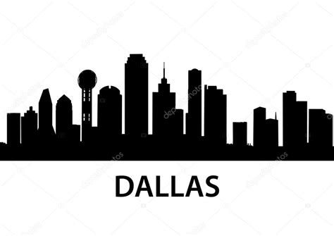 Skyline Dallas — Stock Vector © unkreatives #5377728