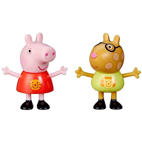 Peppa Pig Toys Peppa's Best Friends Peppa Pig and Pedro Pony 2-Pack, 3-Inch Scale Preschool Toy ...