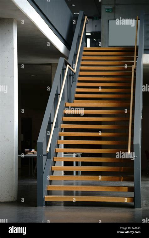 Stairs in the school building Stock Photo - Alamy