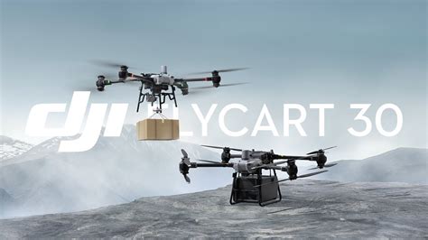 DJI FlyCart 30 Drone Delivers Goods to Hard-to-Reach Locations