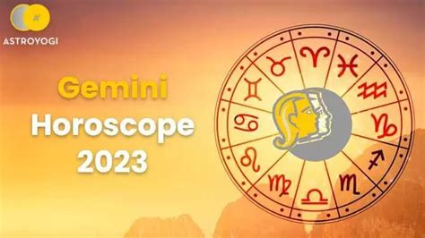 Gemini Horoscope 2023 : Yearly Gemini Astrology 2023 Predictions