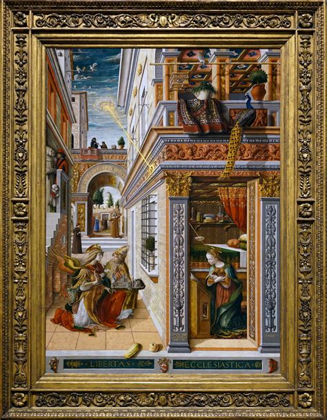 Smarthistory – Carlo Crivelli, The Annunciation with Saint Emidius