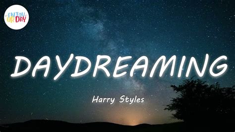 Harry Styles - Daydreaming (Lyrics Video) | Harry's House Album - YouTube