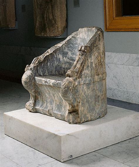 greek throne - Buscar con Google | Marble furniture, Ancient greek art, Chair