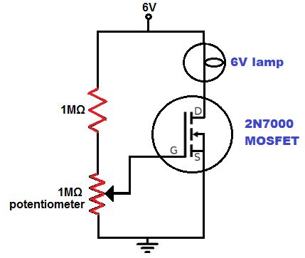 Variable Resistor Circuit Diagram