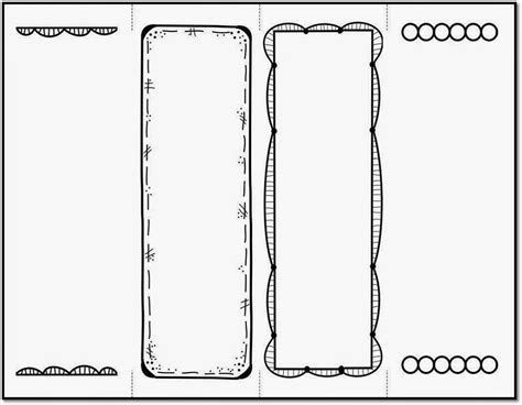 Bookmark Template to Print | Activity Shelter