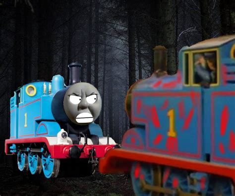 Thomas VS Thomas.EXE by Trainnboy11 on DeviantArt