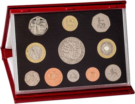 2003 United Kingdom Deluxe Proof Coin Set l Chard